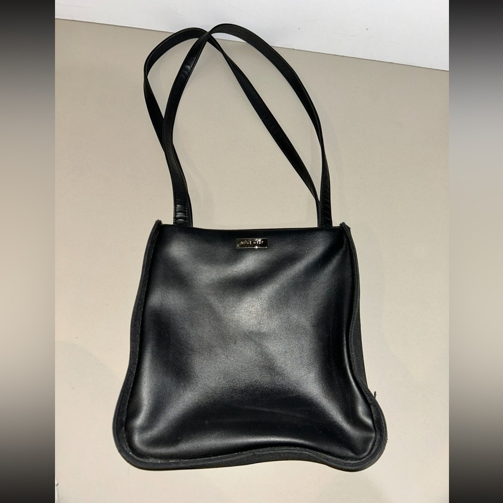 Nine West Black Faux Leather Shoulder Bag